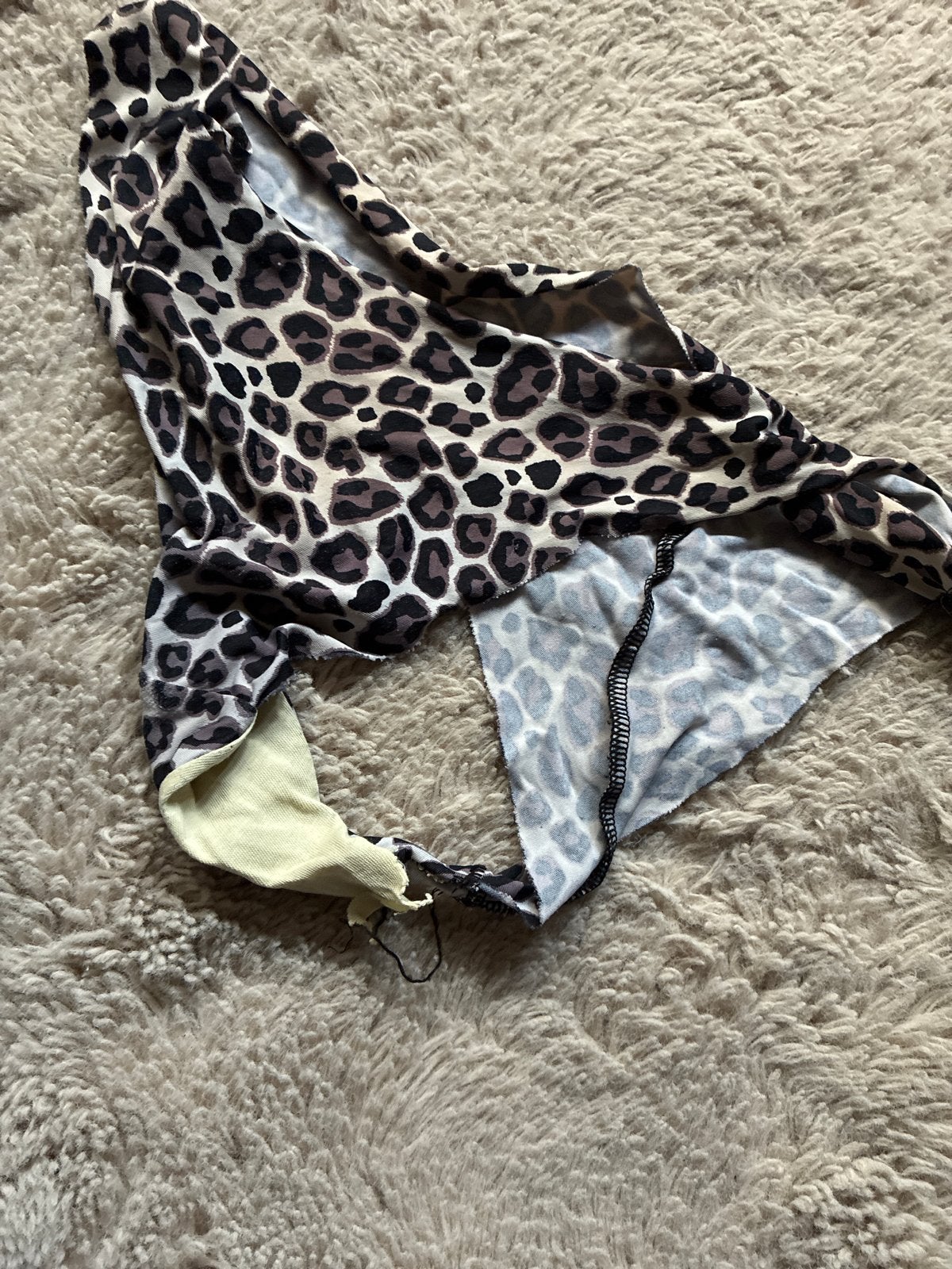 Luipaardprint String maat m, Kleding | Dames, Ondergoed en Lingerie, Verzenden, Meerkleurig, String