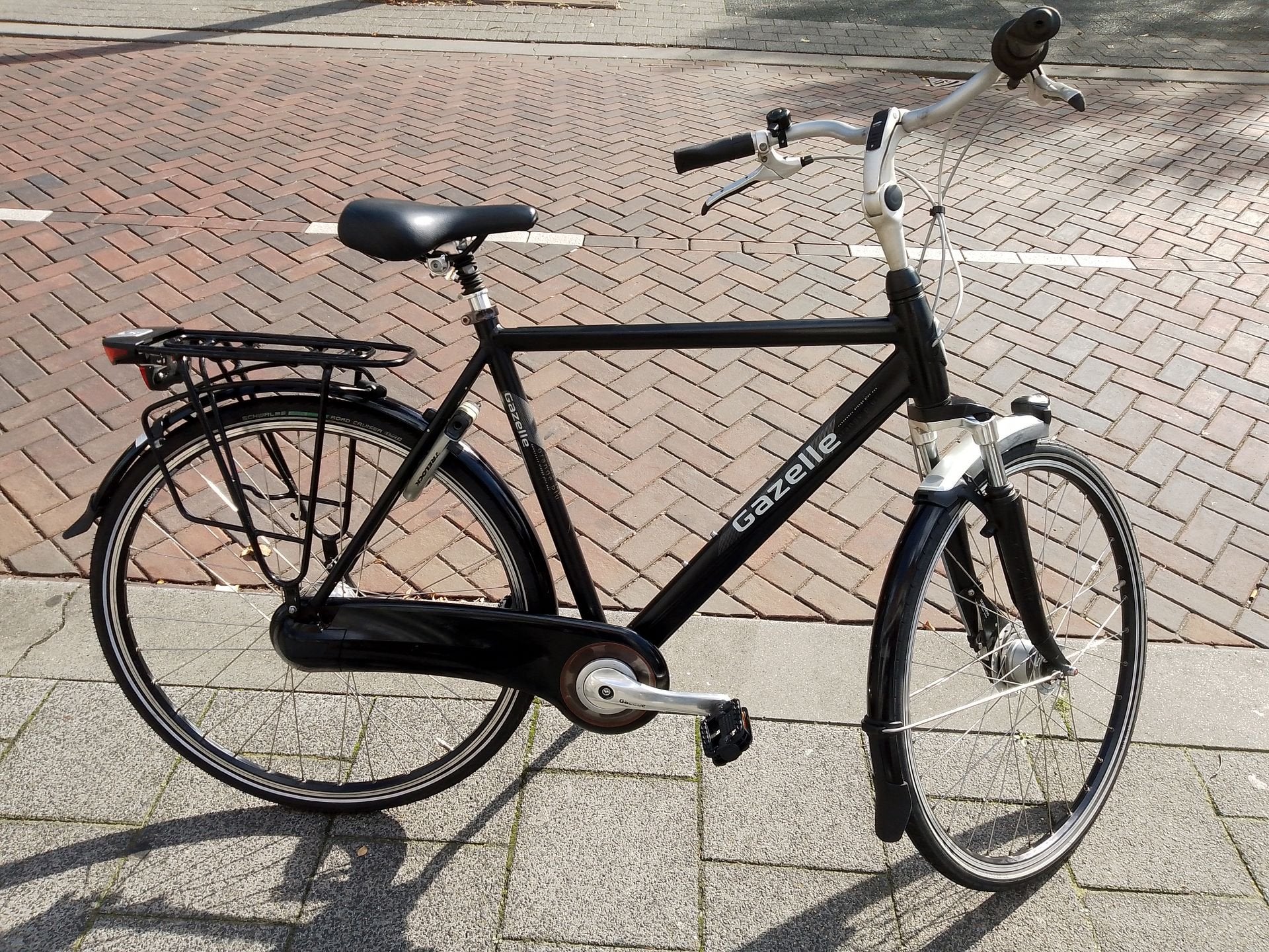 Gazelle Orange Comfort h57 herenfiets, Gebruikt, -, -, Versnellingen