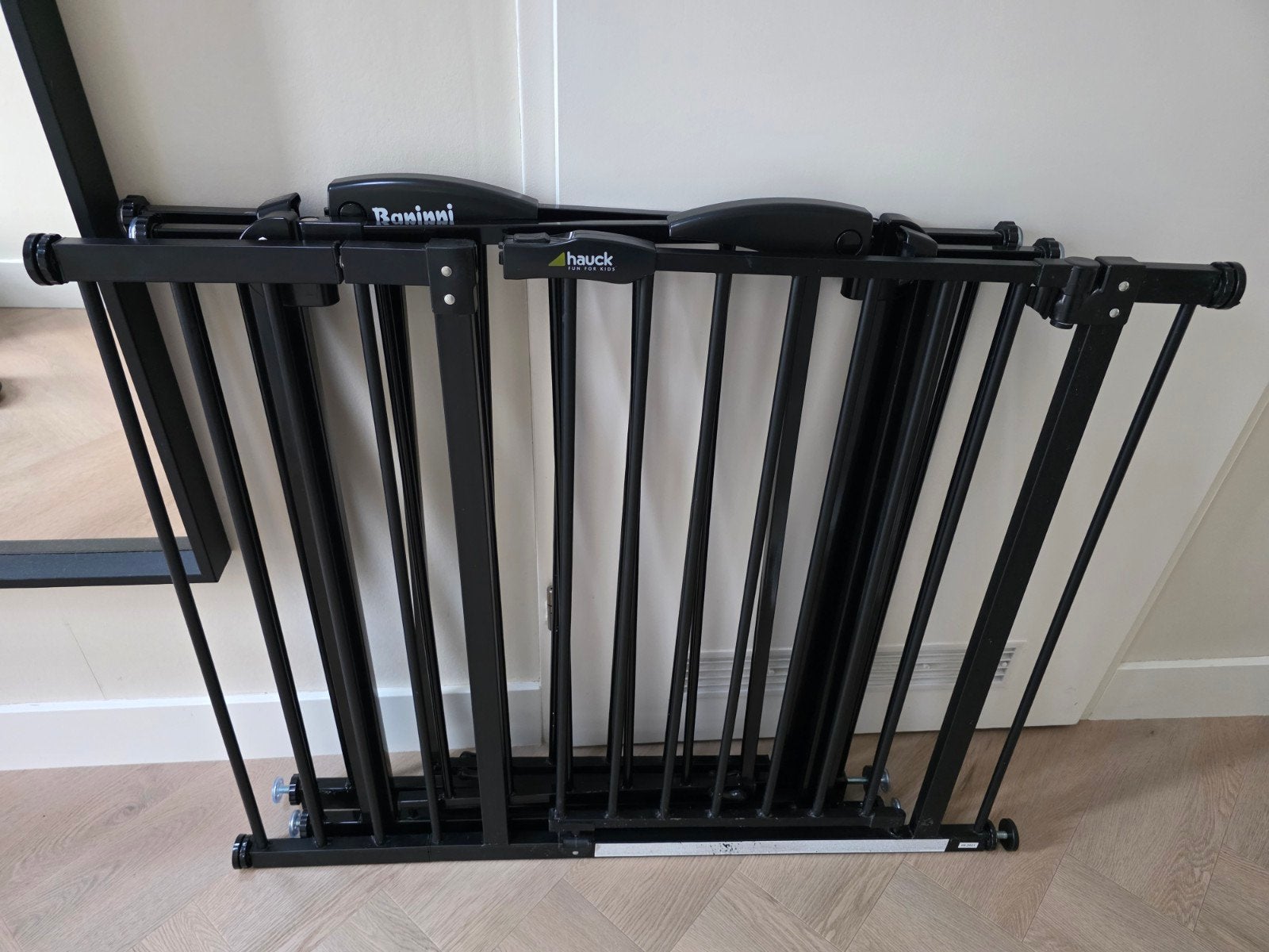 Hauck  Veiligheidshekje - Zwart, Gebruikt, Kinderen en Baby's, Ophalen, Gebruikt, 100 tot 115 cm, Klemhekje