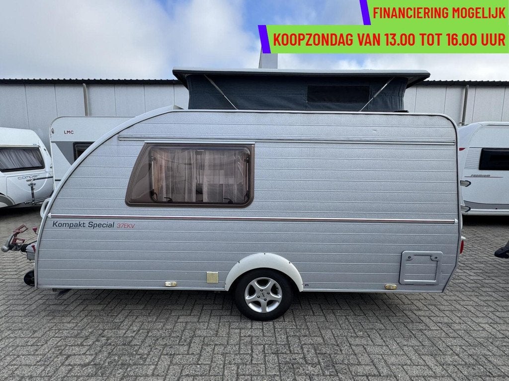 Kip KOMPAKT SPECIAL 37EKV, LENGTESLAPER, VOORTENT, TOILET, Kip, Tot en met 2, Bedrijf, Serviceluik