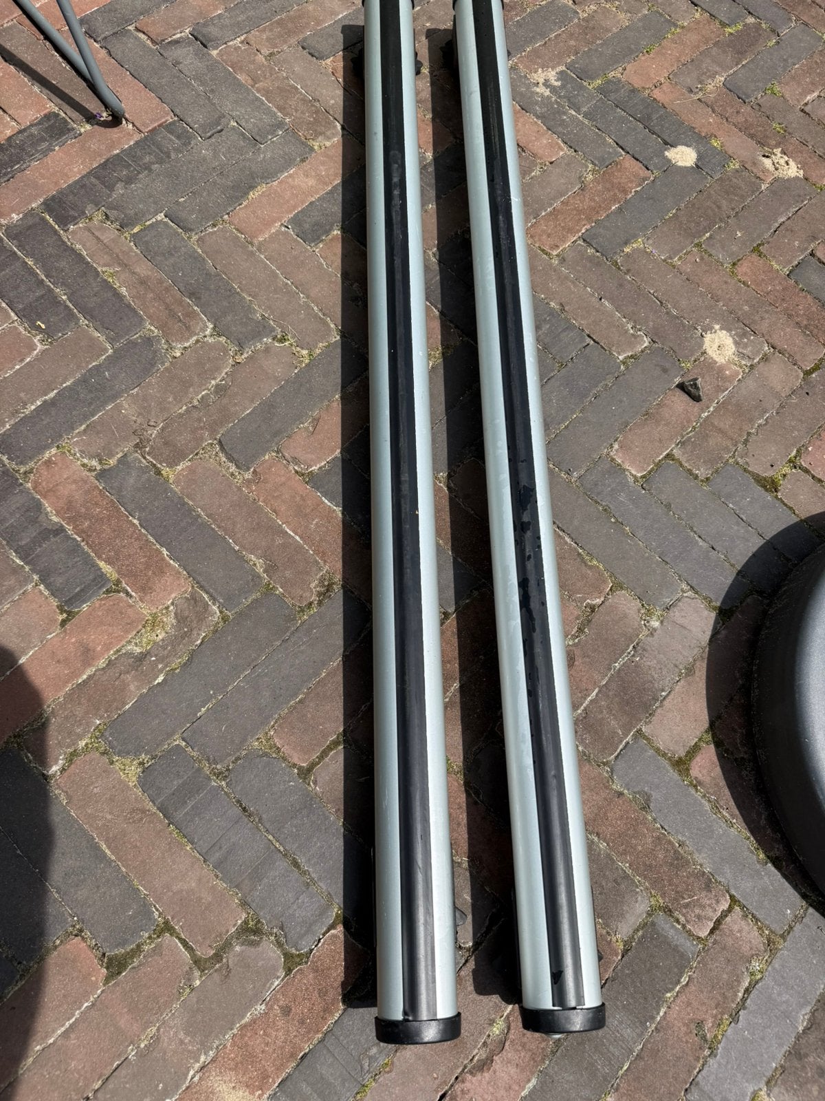 Farad aluminium dakdragers 112 cm, Ophalen, Zo goed als nieuw