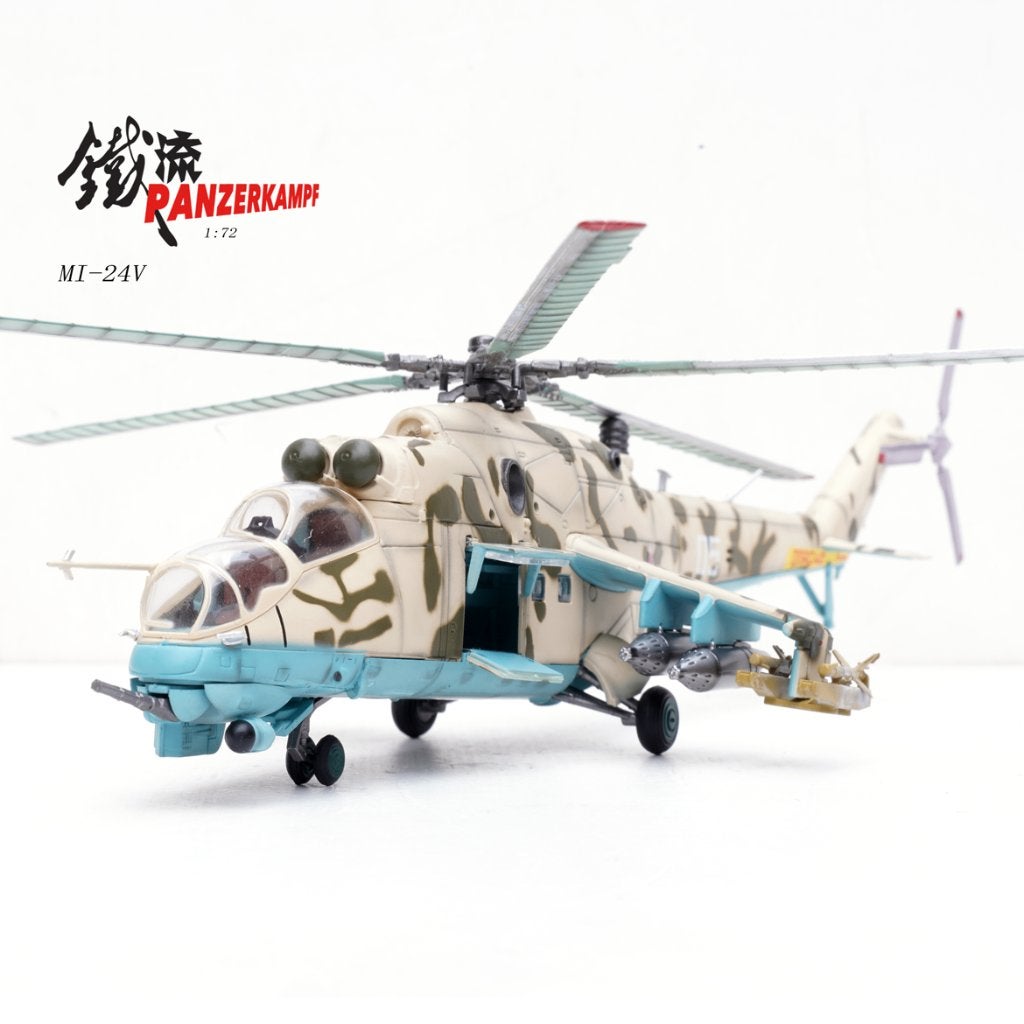 Mil Mi-24V Hind-E Soviet Army Afghanistan 1986 PanzerKampf, Schaalmodel, Verzenden, Panzerkampf S.A.R.L. Ferrocarril 6 Barcelona panzerkampfmodels@gmail.com