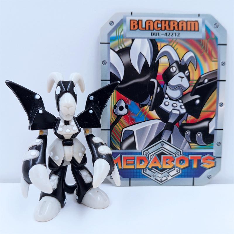 Medabots Blackram Hasbro 2001 Toy Figure, Ophalen of Verzenden, Zo goed als nieuw