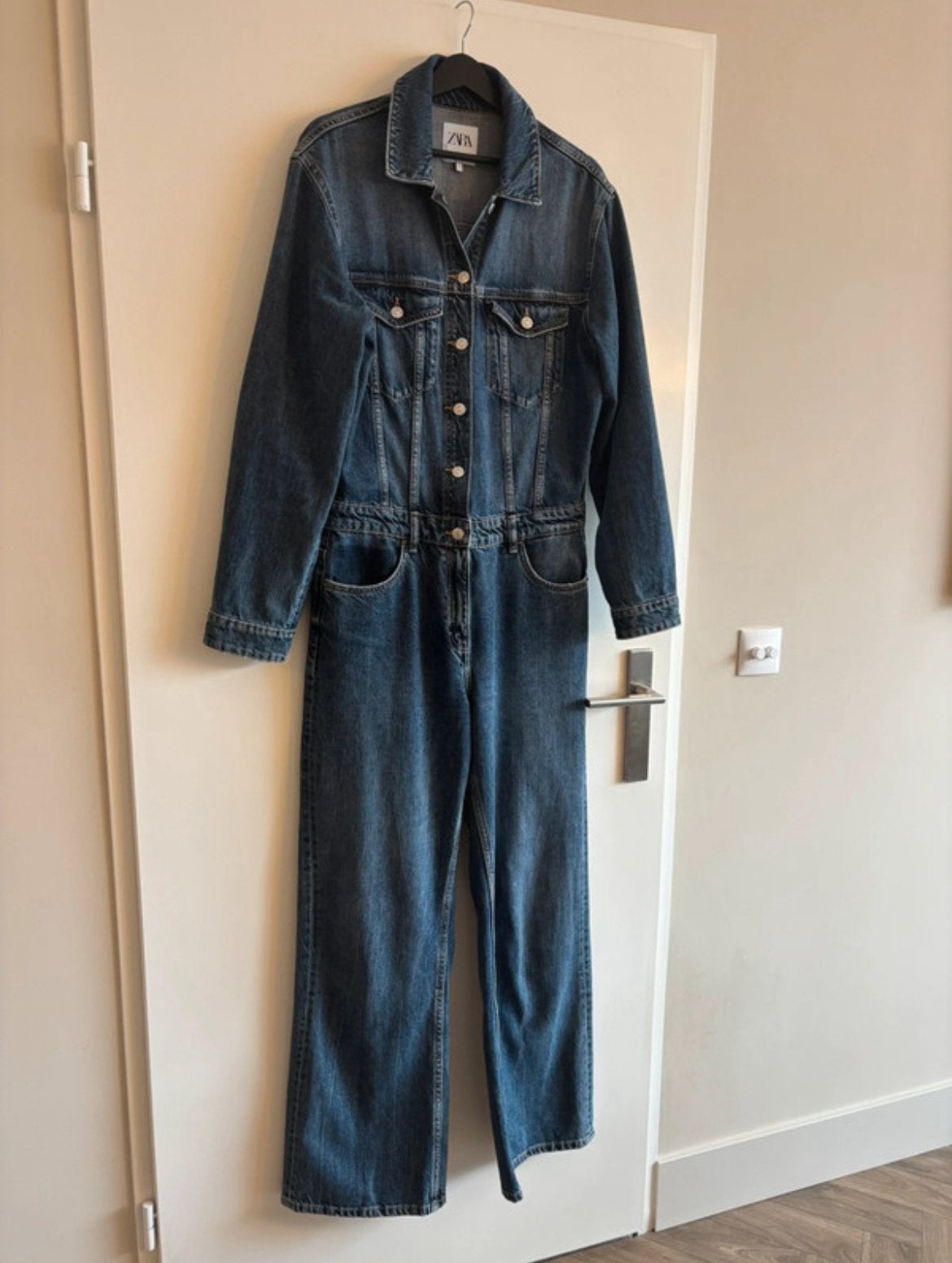Zara jumpsuit maat L, Kleding | Dames, Jumpsuits, Verzenden, Zo goed als nieuw, Maat 38/40 (M)