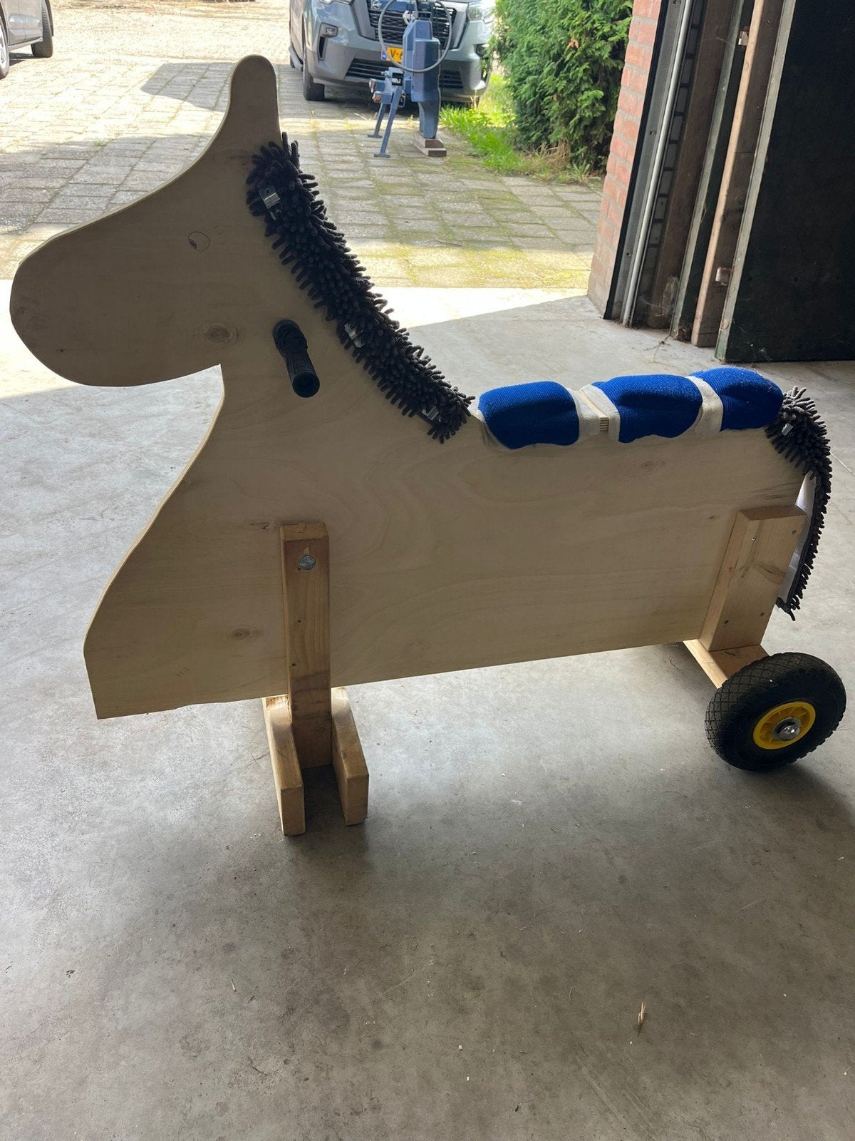 Zeskamp paardenrace, Ophalen, Gebruikt