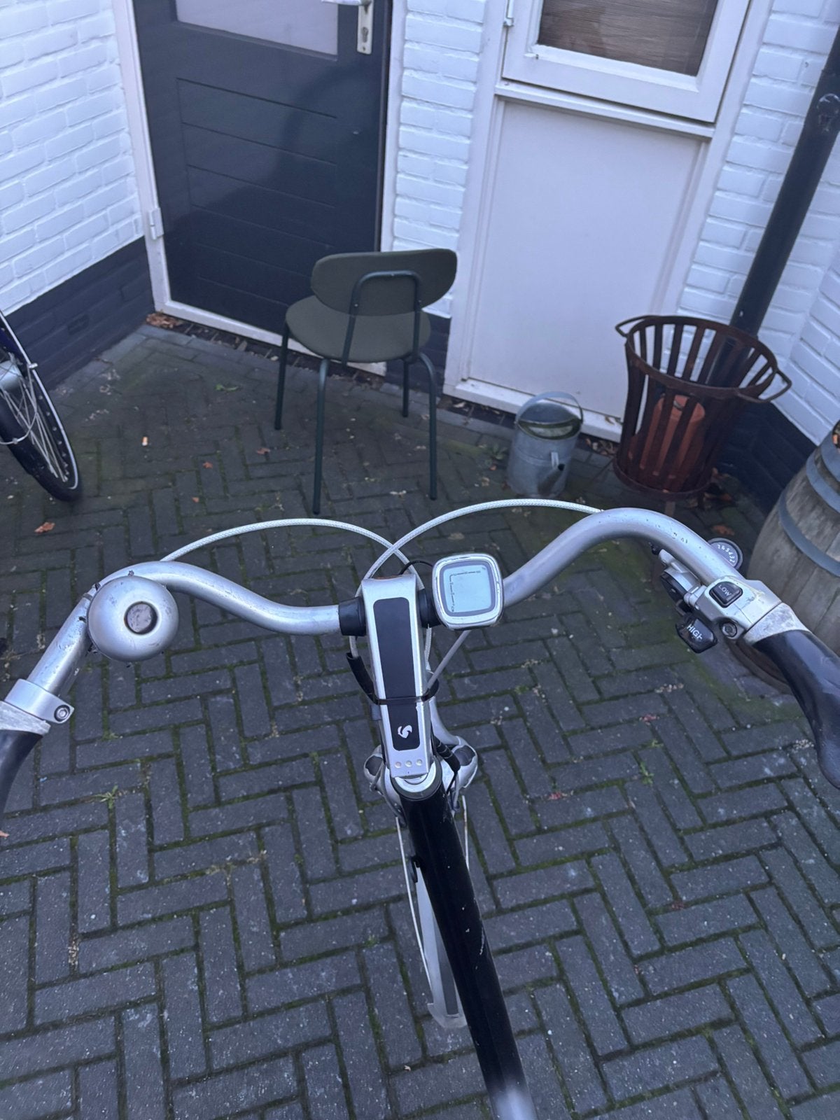 Elektrische fiets ion oud model, Ophalen, Zo goed als nieuw, 80 kg of meer