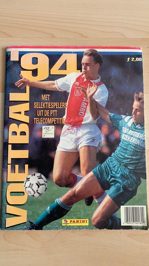 Panini album voetbal 1994, Ophalen of Verzenden, Zo goed als nieuw, Buitenlandse clubs, Poster, Plaatje of Sticker