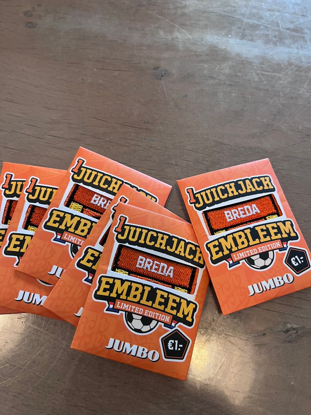 Jumbo juichembleem Breda, Ophalen, Winkel, Super of Benzinepomp, Zegels, Bonnen of Punten