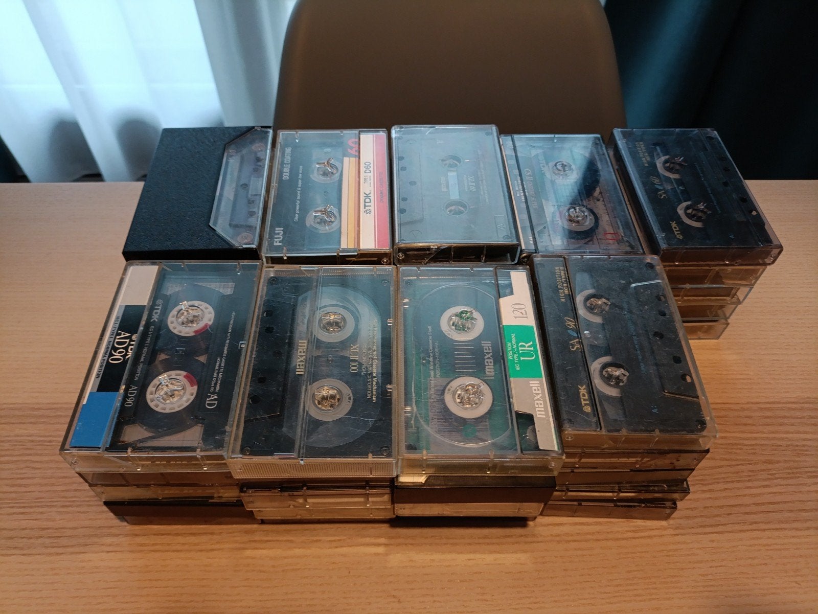 45 gebruikte cassettebandjes, Cd's en Dvd's, Cassettebandjes, Gebruikt, Overige genres, Ophalen of Verzenden, Voorbespeeld