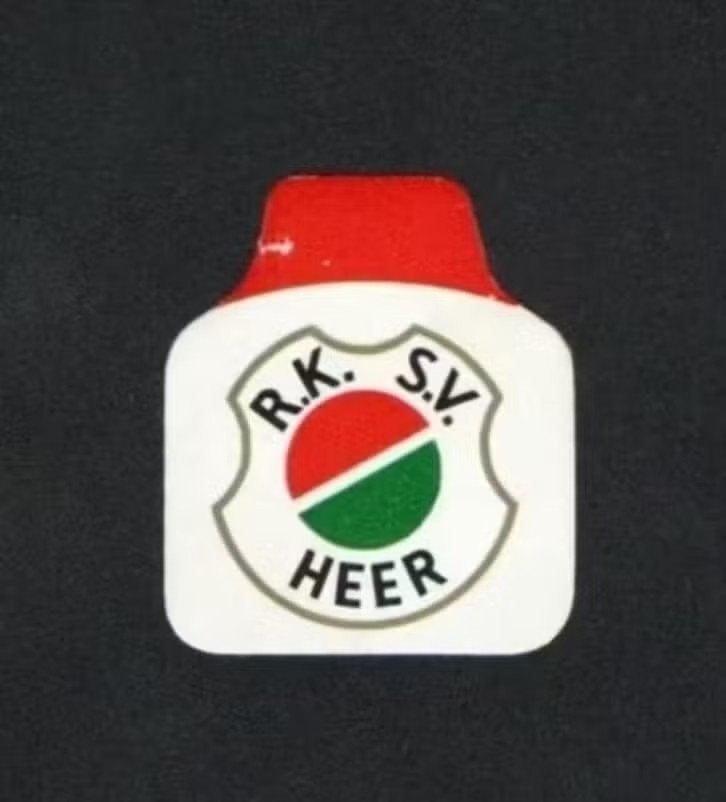 Embleem Logo Voetbalclub RK SV Heer 1960., Ophalen of Verzenden, Zo goed als nieuw