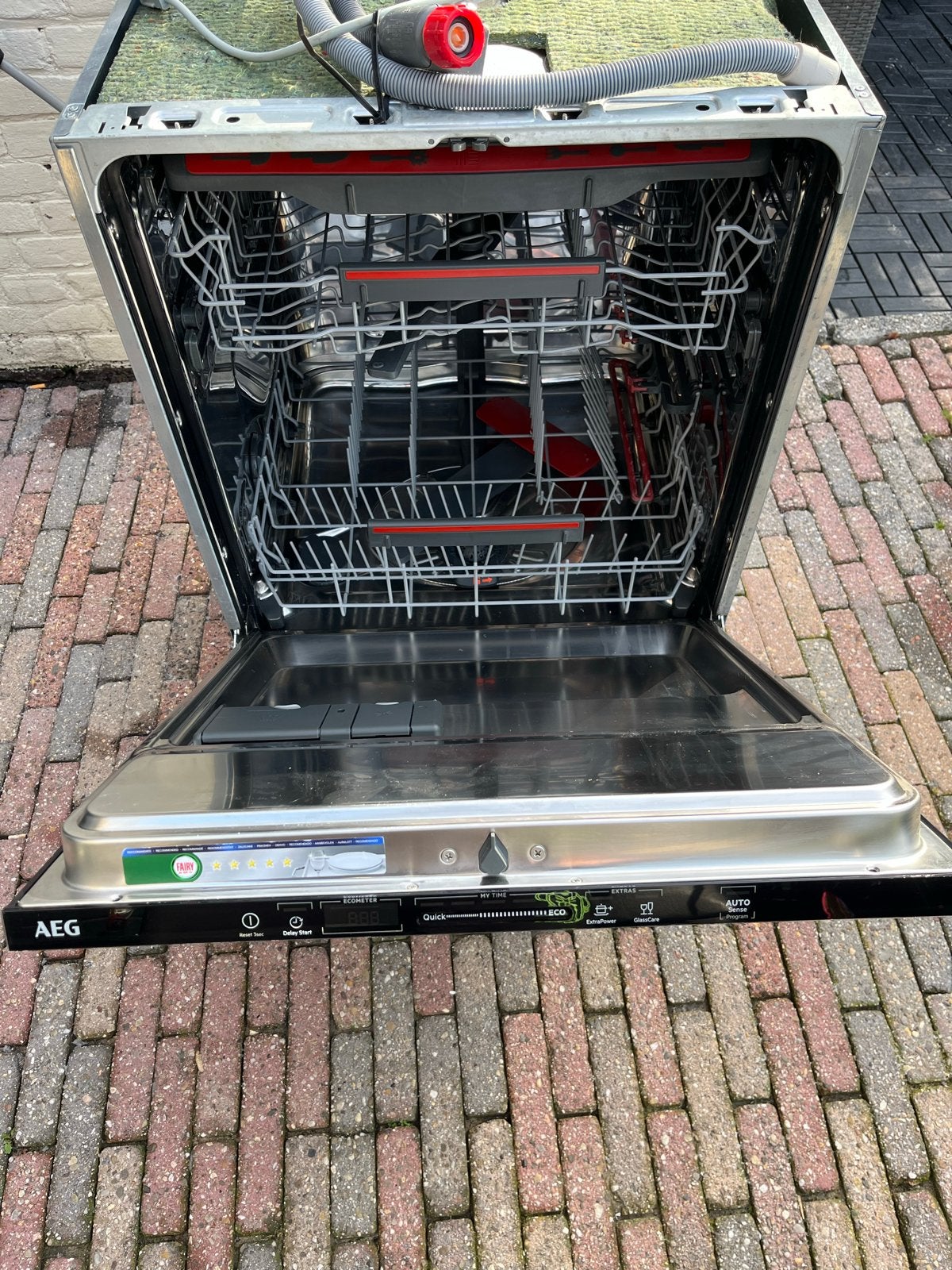 Foto 3 van Zo goed als nieuwe AEG FSB53927Z inbouw vaatwasser