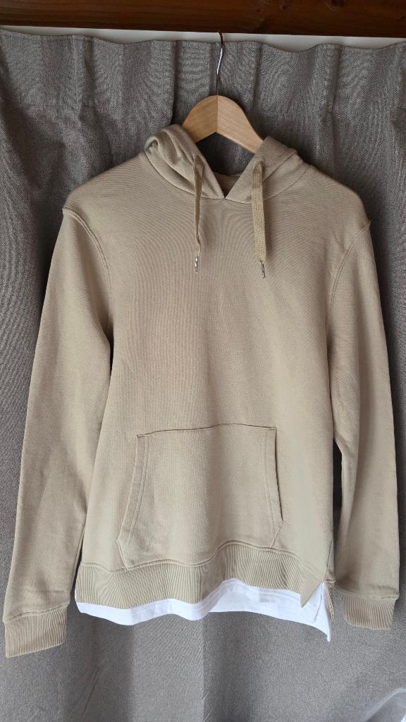 Crème hoodie Clockhouse hoodie maat M (nieuw/ongedragen), Ophalen of Verzenden, Zo goed als nieuw, Maat 48/50 (M), Beige