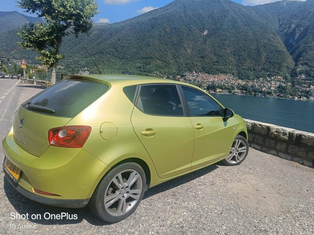 Seat Ibiza 1.6 77KW 5DRS 2009 Geel, Auto's, Seat, Bedrijf, Ibiza, ABS, Airbags, Airconditioning, Alarm, Android Auto, Bluetooth