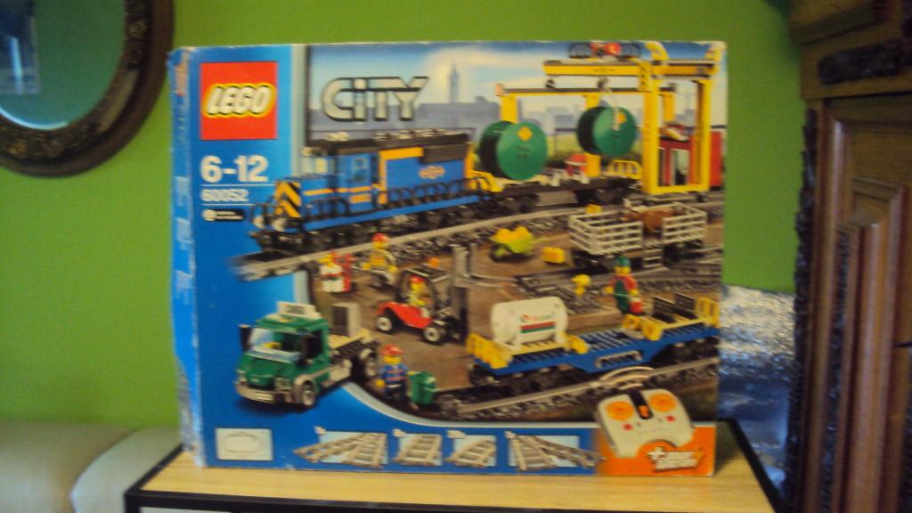lego trein 60052 100 procent compleet, Overige thema's, Lego, Ophalen of Verzenden, Zo goed als nieuw