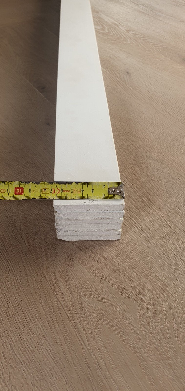 Plinten 9 x 70 mm, Ophalen, Nieuw, Mdf, 200 tot 250 cm