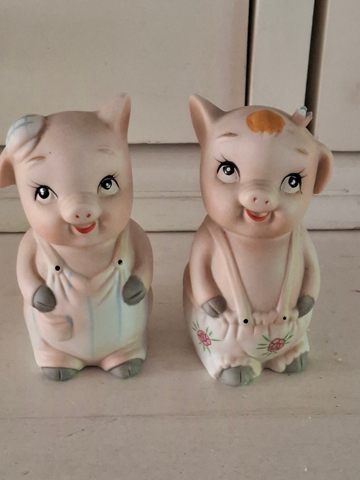 Schattig antromorfe peper en zoutstel ( varkentjes), Overige typen, Ophalen of Verzenden, Zo goed als nieuw, Overige stijlen