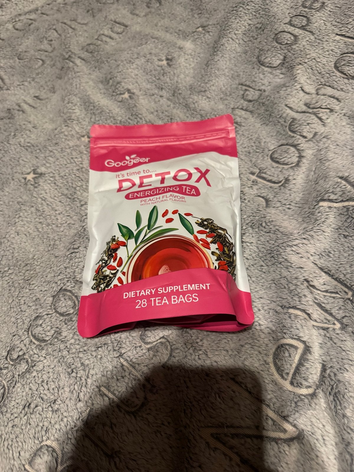 Googeer Detox Energizing Thee - Perzik Smaak, Ophalen of Verzenden, Nieuw, Poeder of Drank