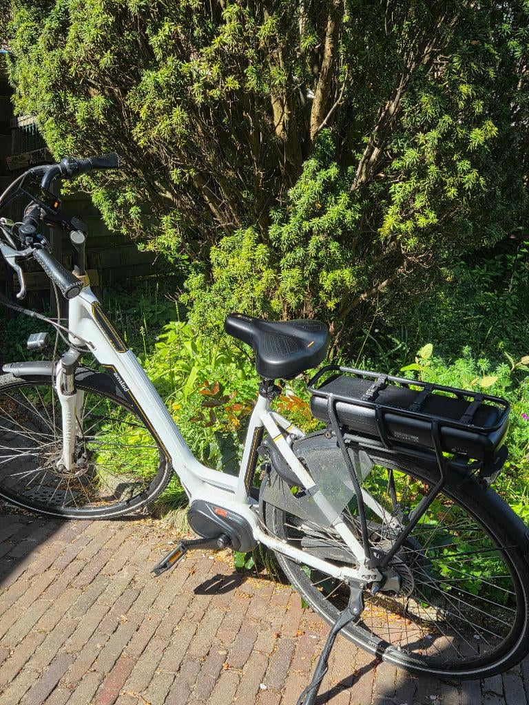 E-bike Amslod Aston maat 49 bj 2021 middenmotor, Gebruikt, 47 tot 51 cm, 50 km per accu of meer, Ophalen