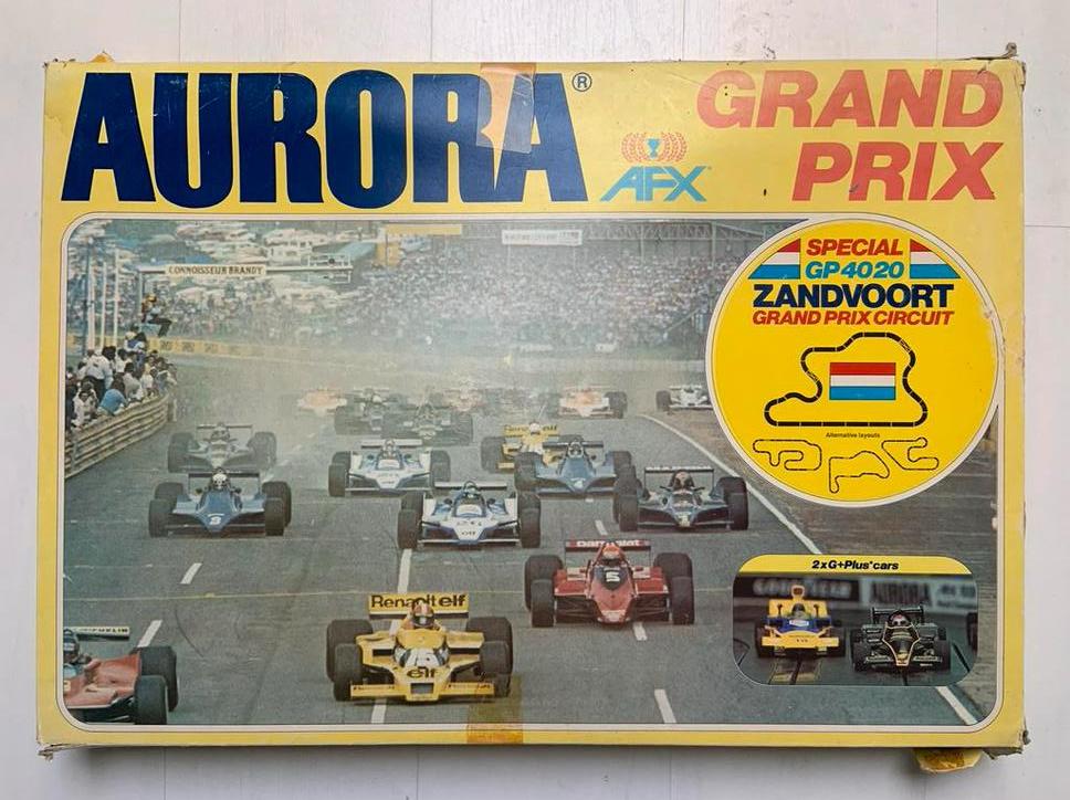 Vintage Aurora Racebaan Zandvoort Grand Prix Circuit, Kinderen en Baby's, Speelgoed | Racebanen, Overige merken, Zelf te bouwen