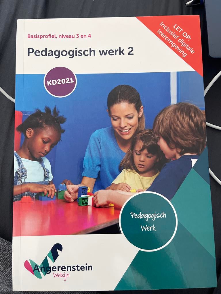 Pedagogisch werk 2 - Basisprofiel niveau 3 en 4, Ophalen of Verzenden, Gamma, Zo goed als nieuw, MBO