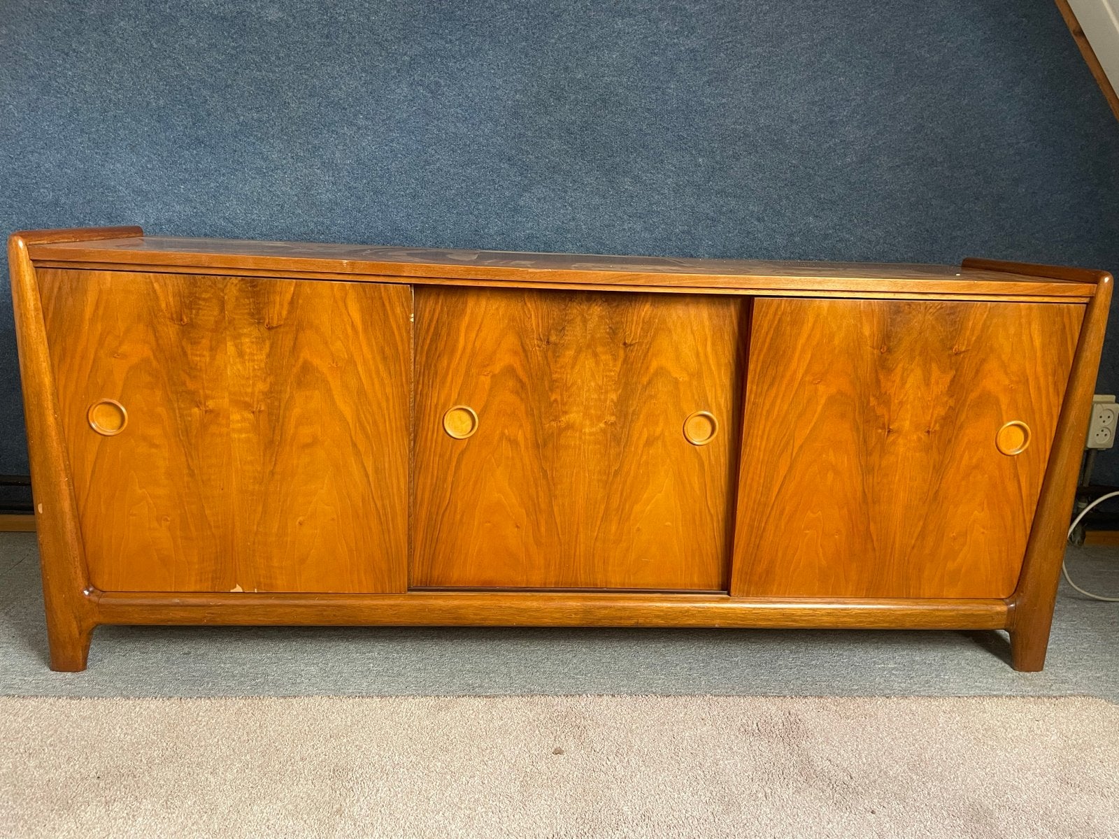 Vintage Fristho Franeker dressoir 'Modernord / Garnwerd', Ophalen
