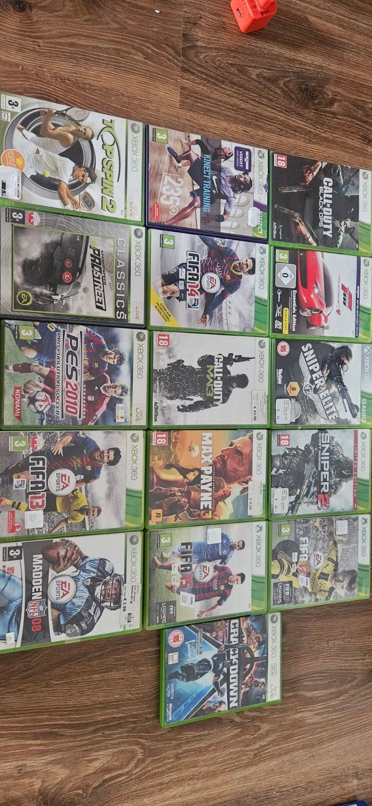Grote collectie Xbox 360 games: FIFA, Call of Duty en meer, Online, Gebruikt, Vanaf 18 jaar, Overige genres