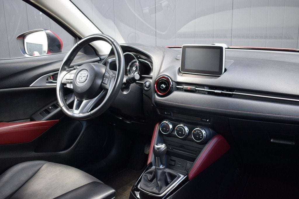 Mazda CX-3 2.0 SkyActiv-G GT-M LED | Zwart Leder | Full Map, Voorwielaandrijving, 1998 cc, Gebruikt, 4 cilinders