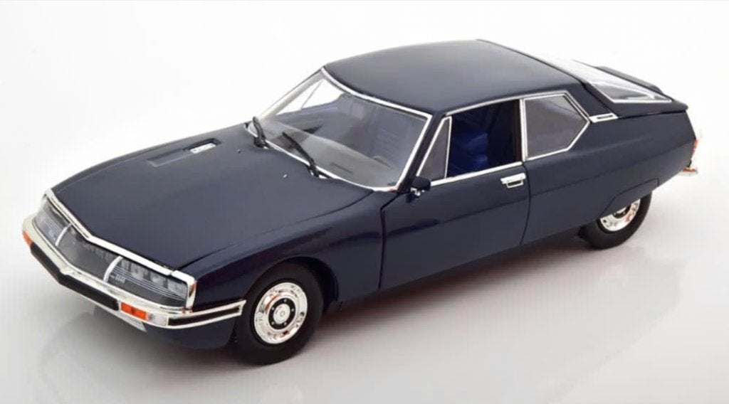 Citroen SM 1972 Orient blauw schaal 1/18 NOREV ref. 181732