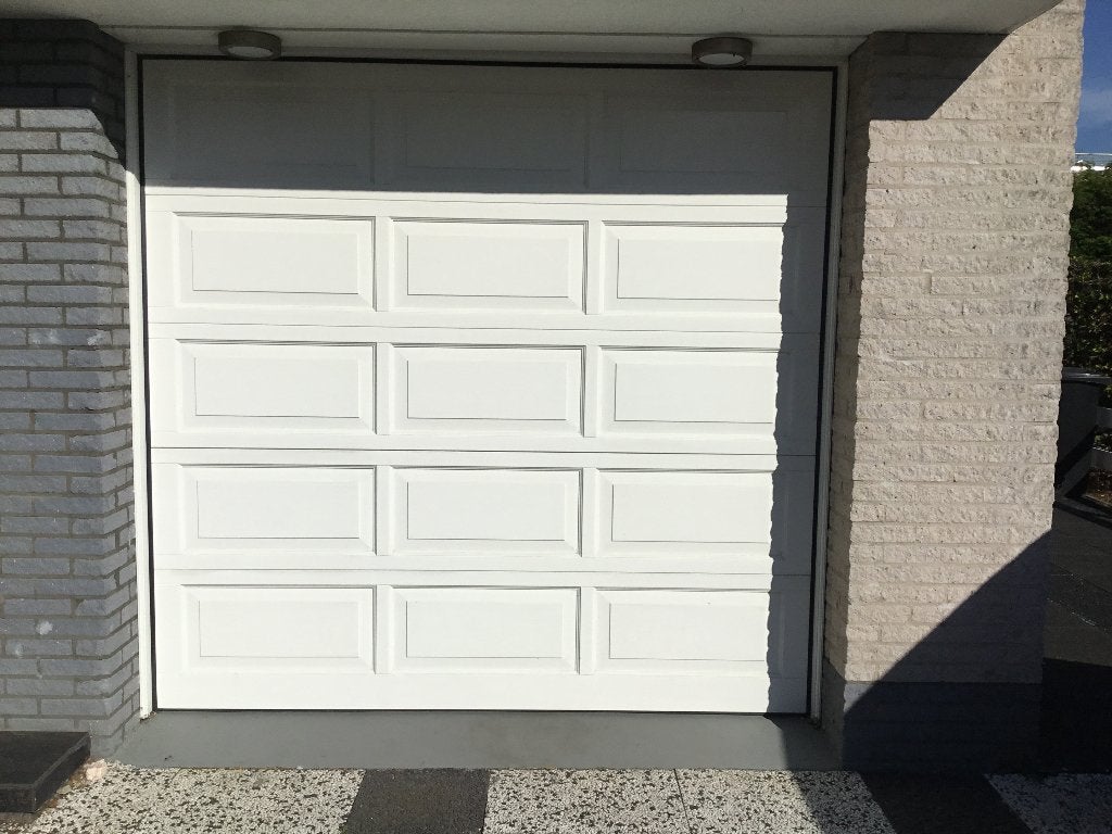 Garagedeur, Ophalen, Gebruikt, Garagedeur, Hout
