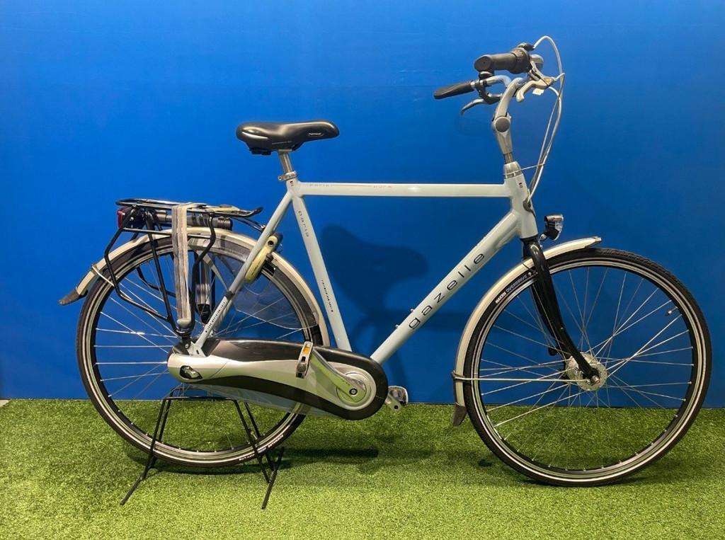 Gazelle Paris Heren Blauw 61cm, Gebruikt, -, - 0
-, NL, -