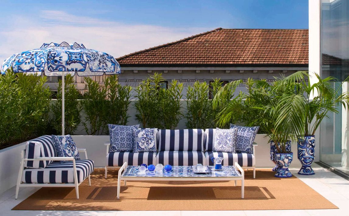 Dolce & Gabbana stof voor meubels of parasols, 280 cm breed, Tickets en Kaartjes, Eén persoon, Augustus