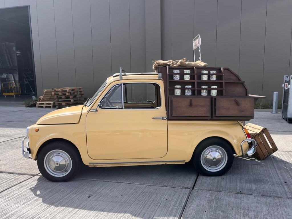 Fiat 500 Oldtimer huren! / Klassieke trouwauto deco te huur, Ophalen, Nieuw, Overige