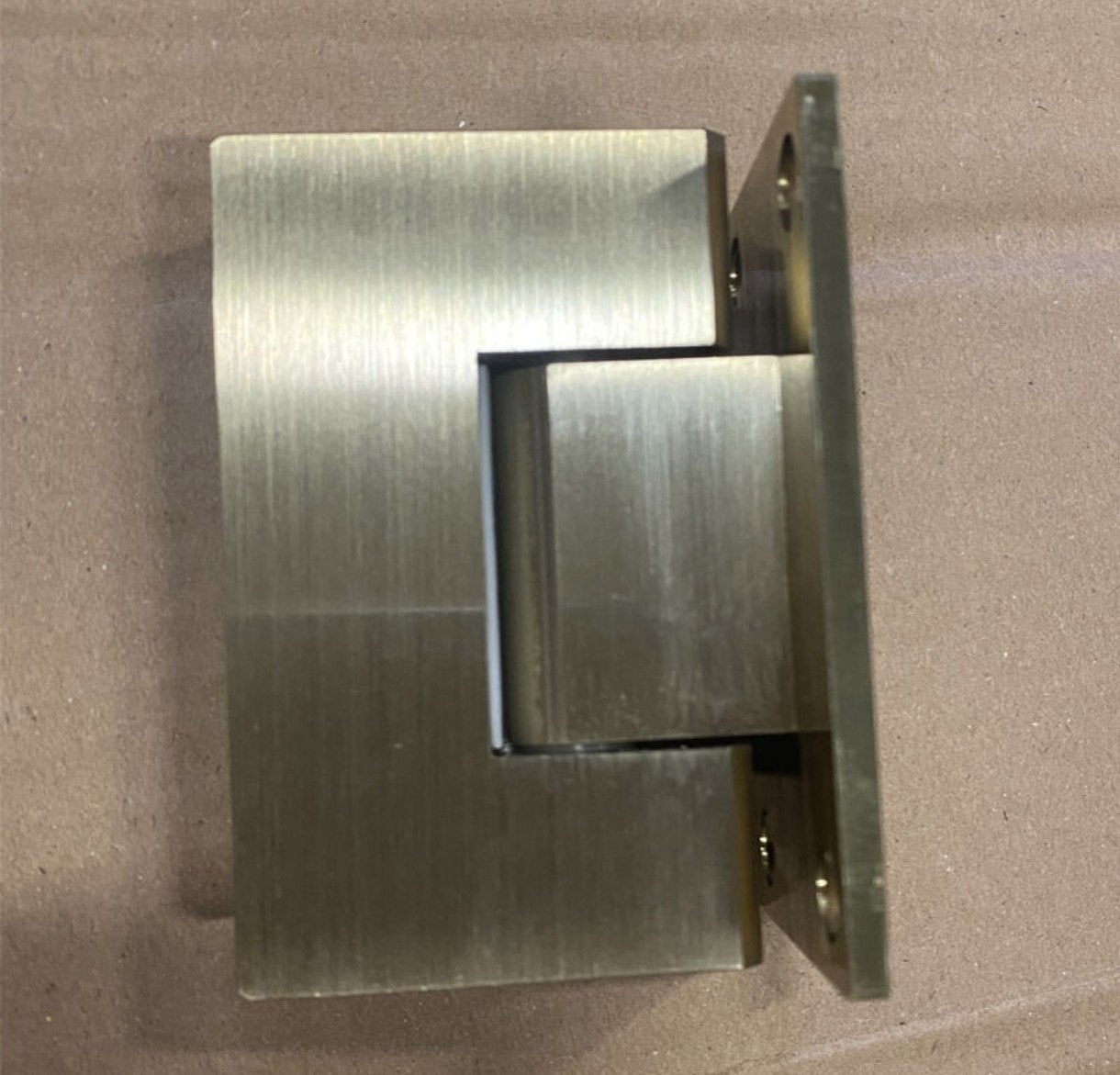 Douchedeur goud messing nano coating 100x200, Ophalen, Nieuw