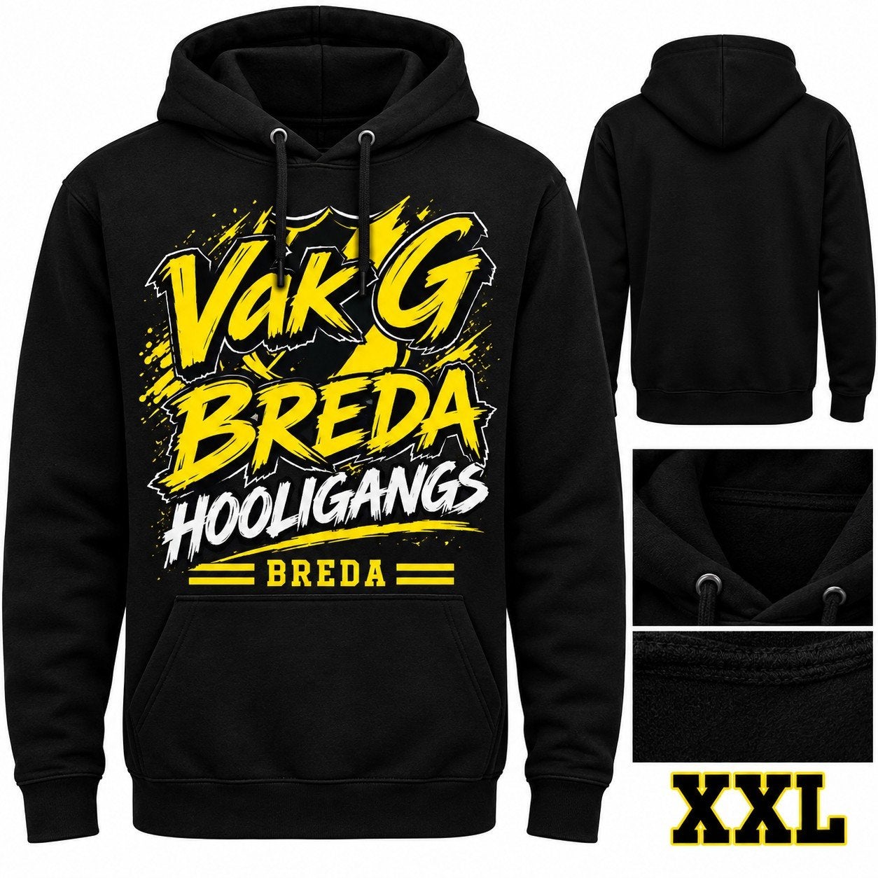 Vak G Breda Hooligans Hoodie - Alle Maten Beschikbaar, Kleding | Heren, Ophalen of Verzenden, Nieuw, Onbekend