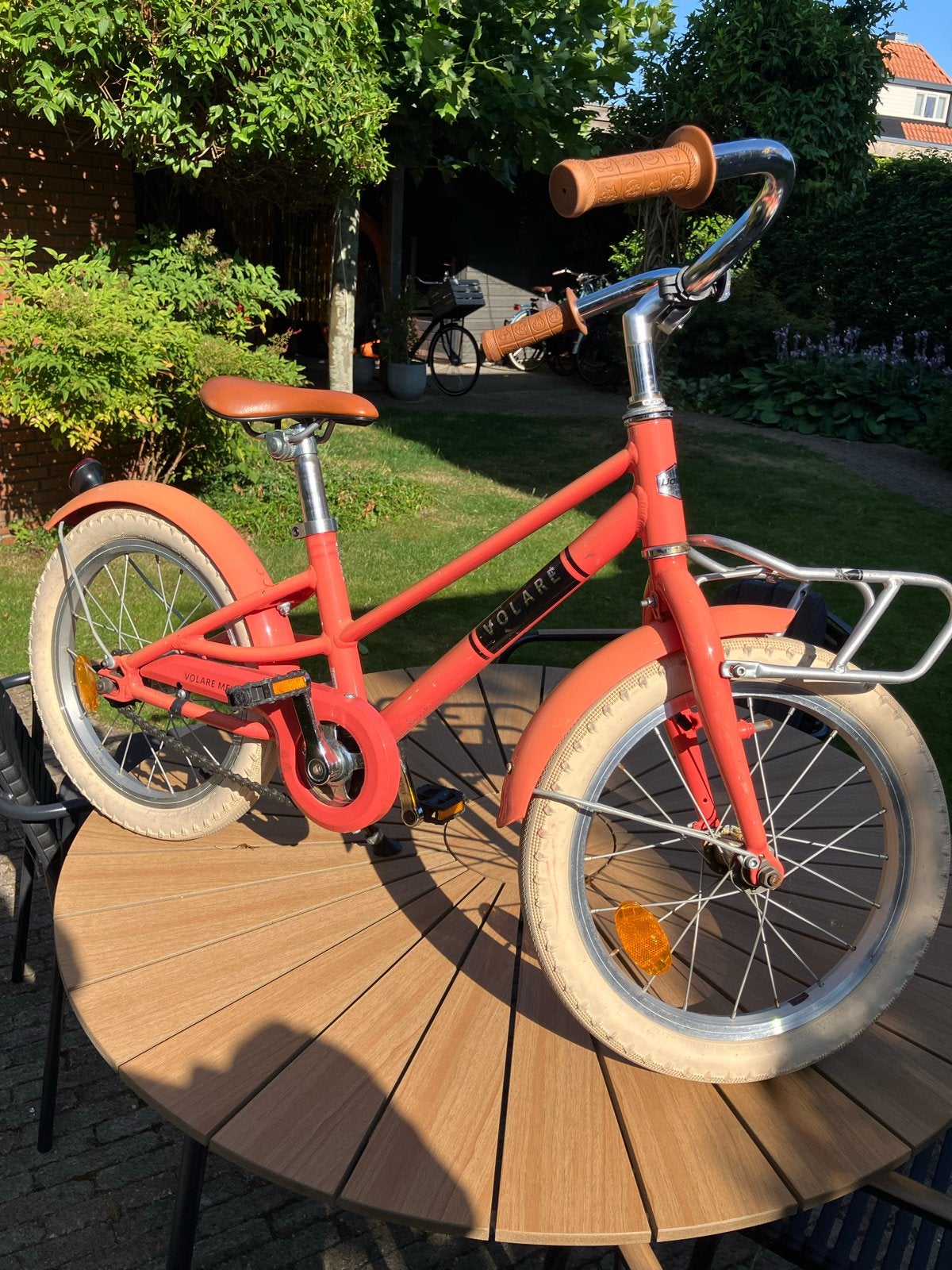 Hip en charmant 16 inch kinderfietsje van Volare, Ophalen, Gebruikt, Terugtraprem, 16 tot 20 inch
