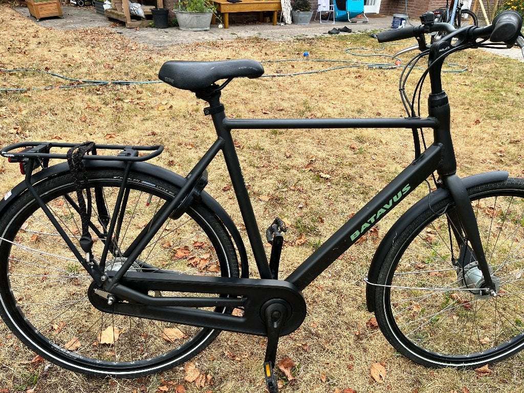 Batavus Fonk herenfiets 61cm, Ophalen, Versnellingen, Batavus, Zo goed als nieuw