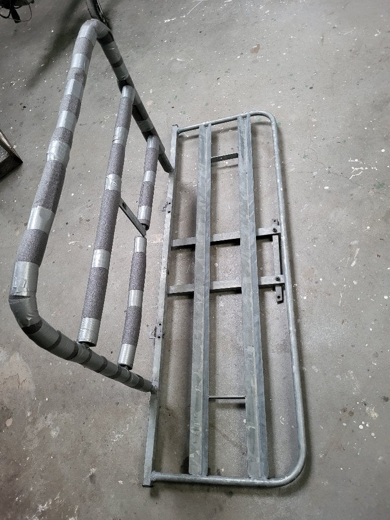 Stevige metalen bagagedrager voor auto of aanhanger, Ophalen, Gebruikt