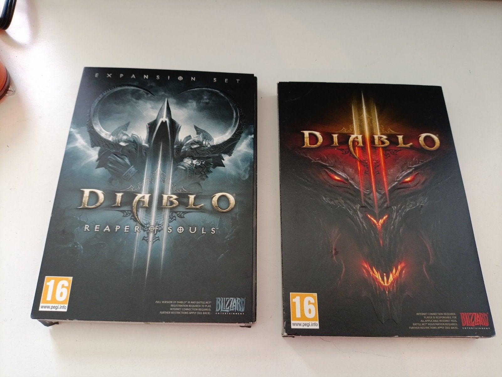 Diablo 3 + Diablo Reaper of Souls PC Mac, Spelcomputers en Games, 1 speler, Ophalen of Verzenden, Zo goed als nieuw, Role Playing Game (Rpg)