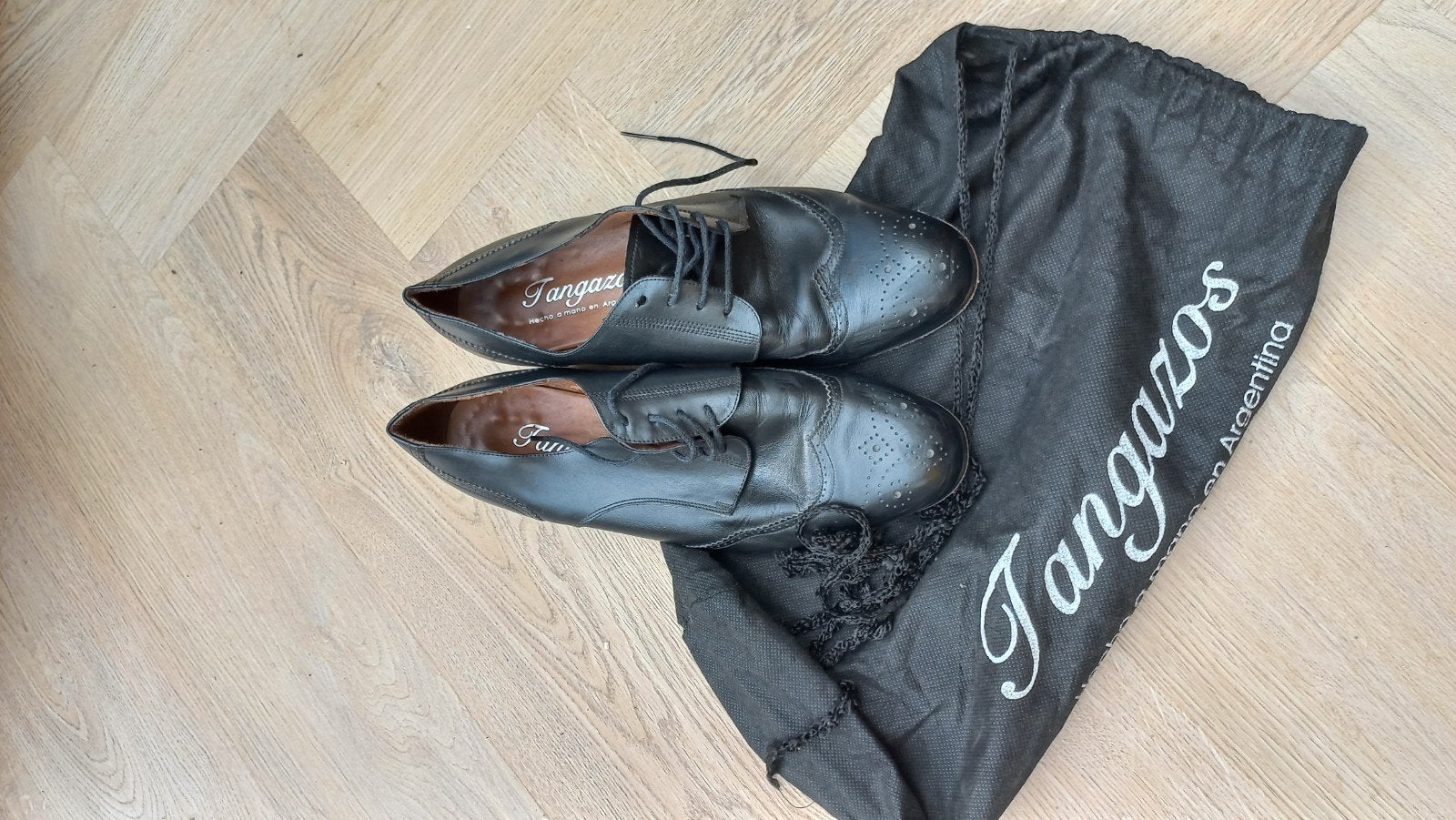 Tangazos Tango Dansschoenen Zwart Maat 42, Kleding | Heren, Zwart, Ophalen of Verzenden, Tangazos, Gedragen
