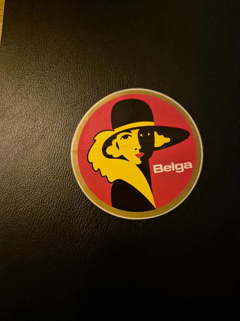 Sticker belga, Ophalen of Verzenden, Zo goed als nieuw