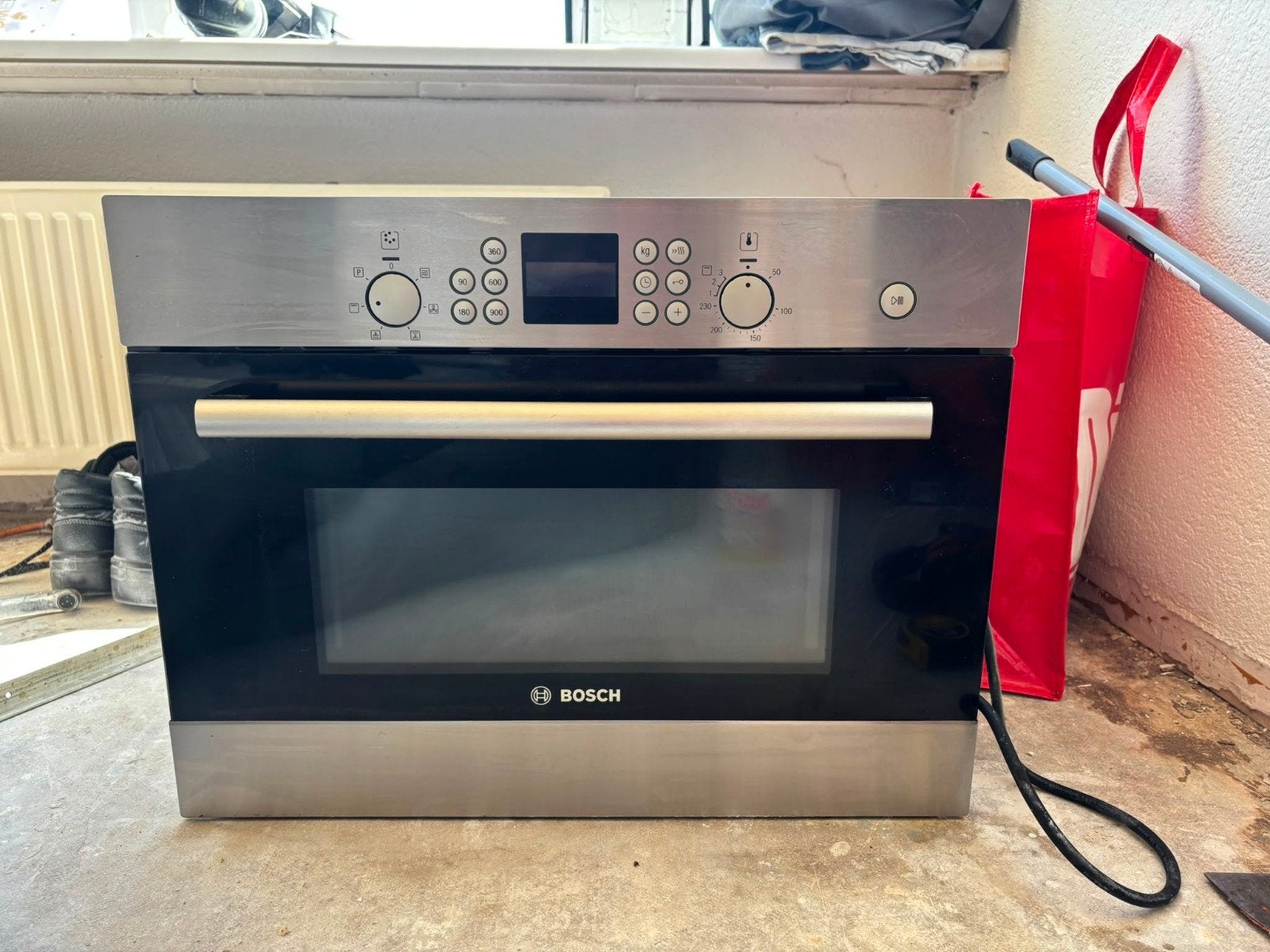 Bosch HBC84H501 Inbouw Combi-Magnetron, Ophalen, 45 tot 50 cm, Gebruikt, Bosch