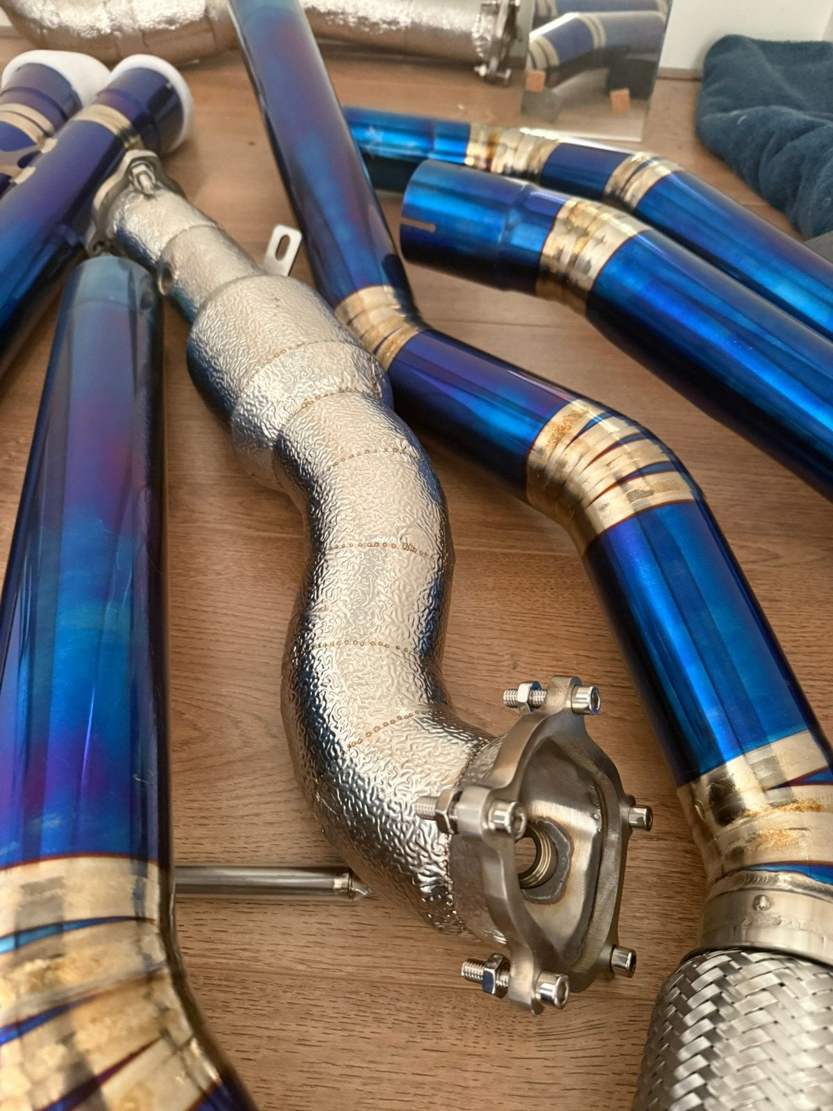 Foto 2 van Audi RS6 C7 Full Titanium Uitlaat | Downpipes | X-Pipe | NEW