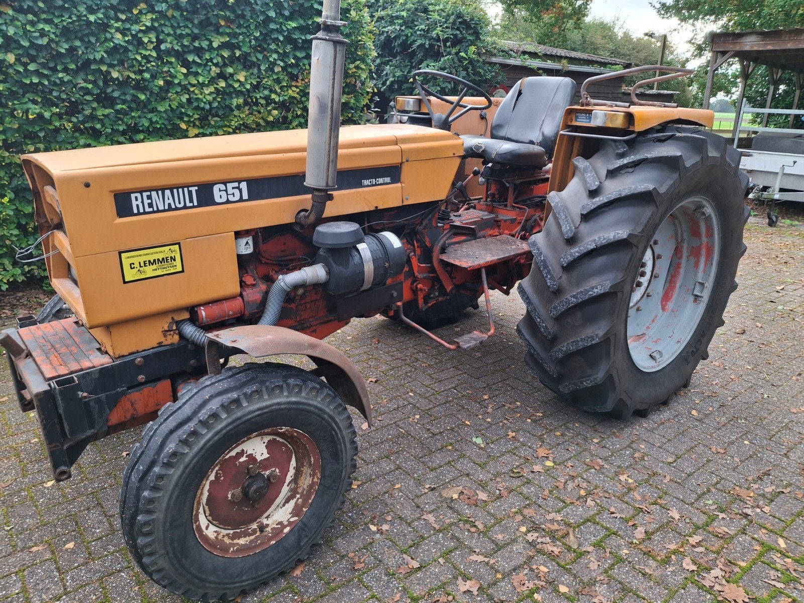 Renault 651 met stuurbekrachtiging - Opknapper, Zakelijke goederen, Ophalen, Gebruikt, Tot 80 Pk, Renault