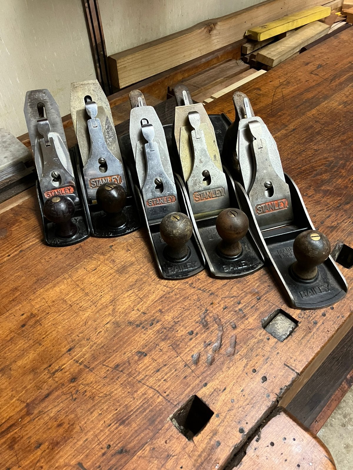 Stanley Bailey set handschaven, Ophalen of Verzenden
