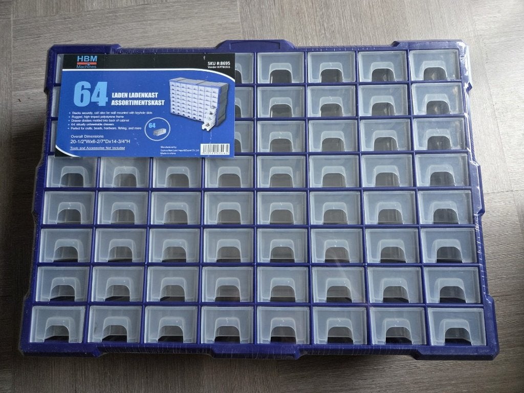 17x HBM Ladenkast, assortimentskast, opbergsysteem, Ophalen, Overige thema's, Overige typen, Nieuw