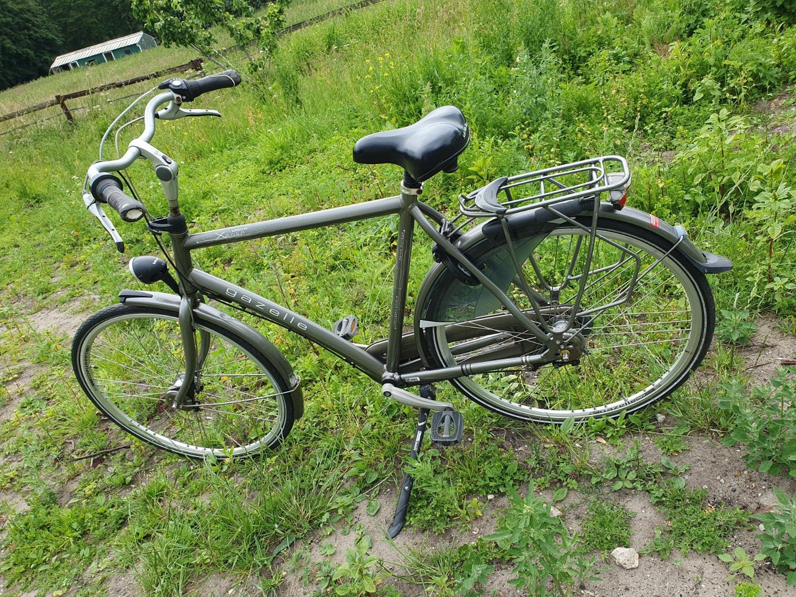 Gazelle Xtra Herenfiets. Ophalen in Leidschendam., Fietsen en Brommers, Fietsen | Dames | Damesfietsen, Ophalen, Gebruikt, Velgrem