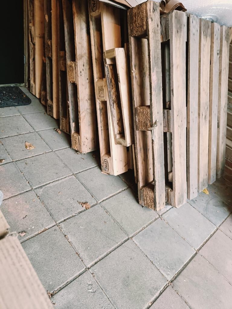 Pallet EUR meerdere pallets per stuk te koop, Ophalen, Overige houtsoorten, Minder dan 200 cm, Pallet
