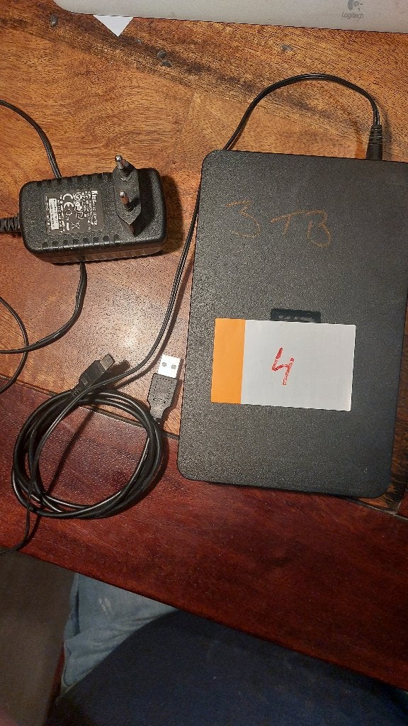 externe harddisk 3 TB, Ophalen, Gebruikt, HDD, 3 TB