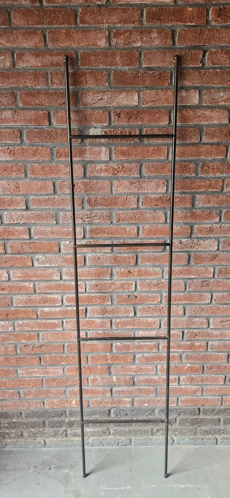 Decoratieve sierladder, Ophalen, Gebruikt, Zwart, Metaal
