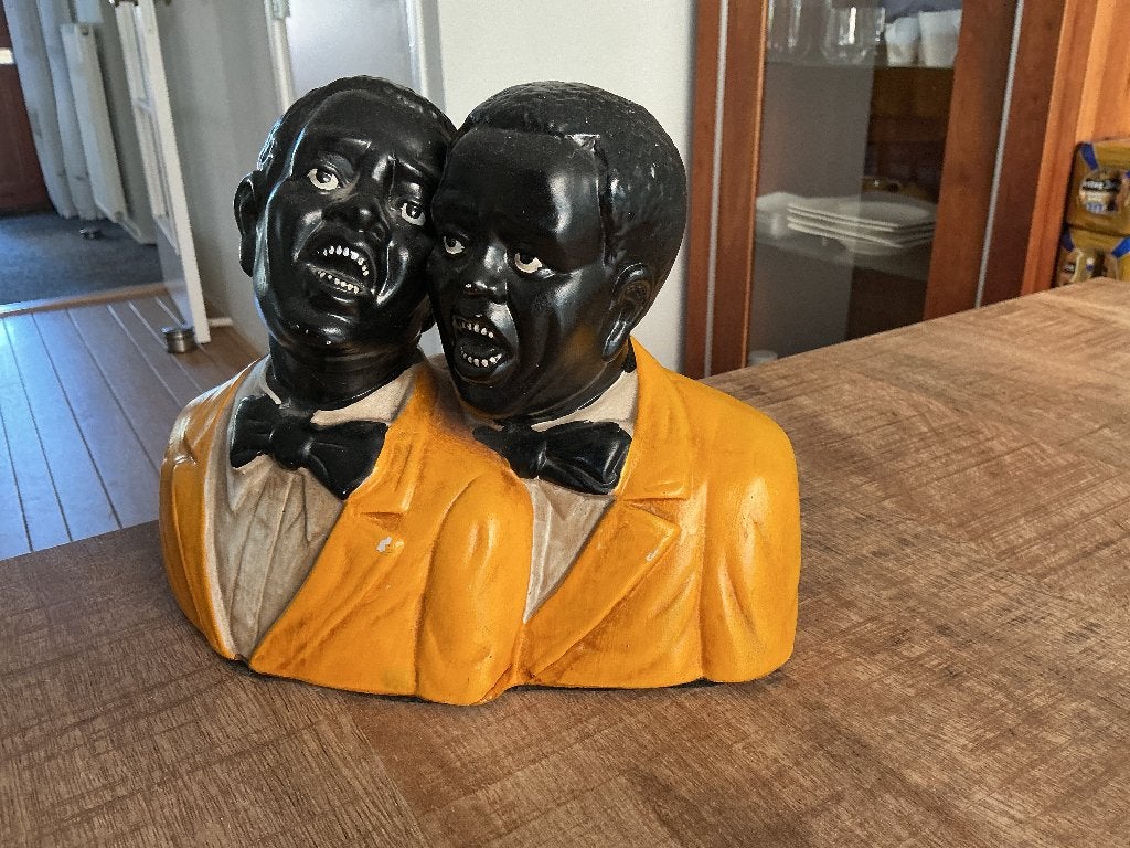 Beeldje vanJazz zangers, Ophalen of Verzenden, Gebruikt, Mens